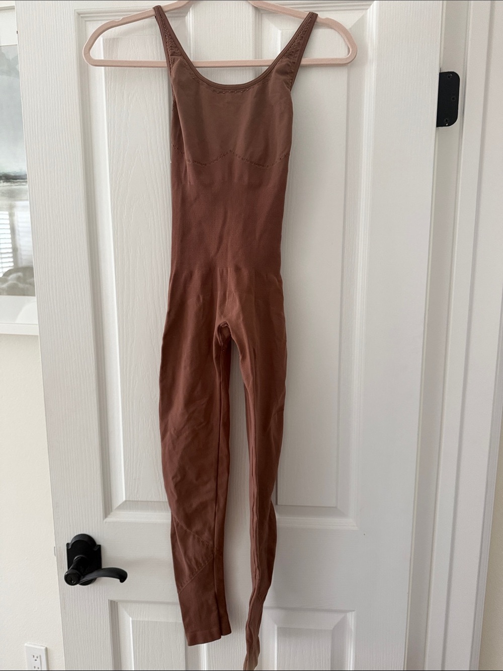 FP Movement One-Piece Ribbed in Brown XS/S